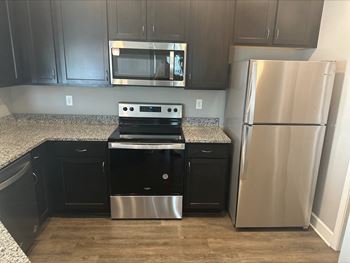 Stainless steel appliances *in select floorplans only